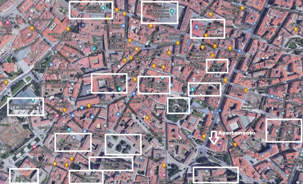 Estupendo Piso De 2 Dormitorios En La Gran Via. A/A. Wifi. Salamanca Kültér fotó