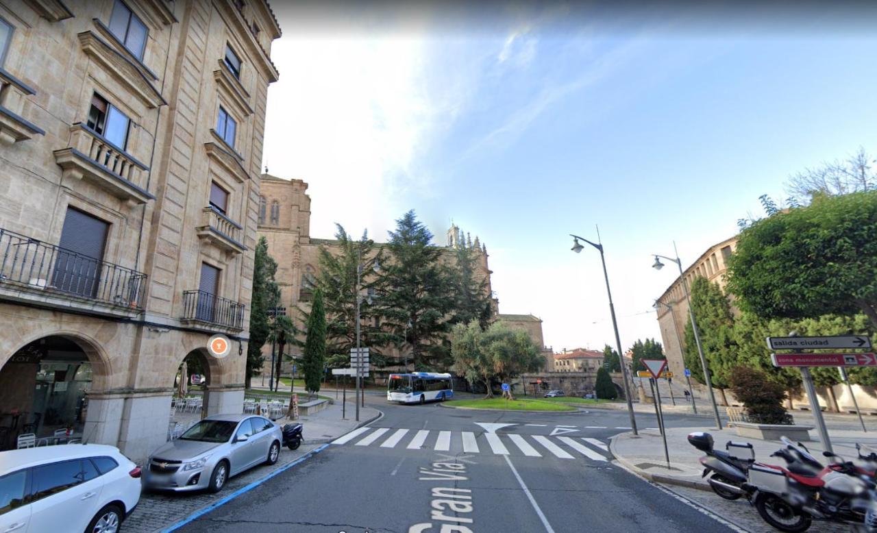 Estupendo Piso De 2 Dormitorios En La Gran Via. A/A. Wifi. Salamanca Kültér fotó